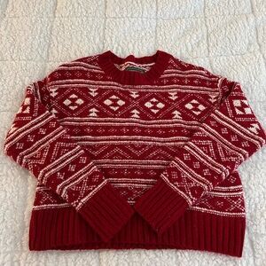 American Eagle holiday sweater